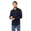 پیراهن مردانه آستین بلند ساده Polo