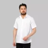 پیراهن مردانه نیم آستین سفید