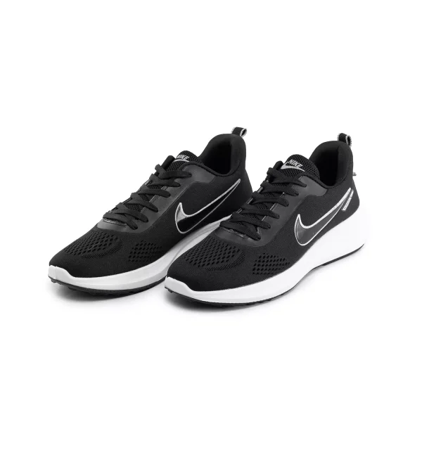کفش اسپرت رانینگ Nike مردانه مشکی بندی