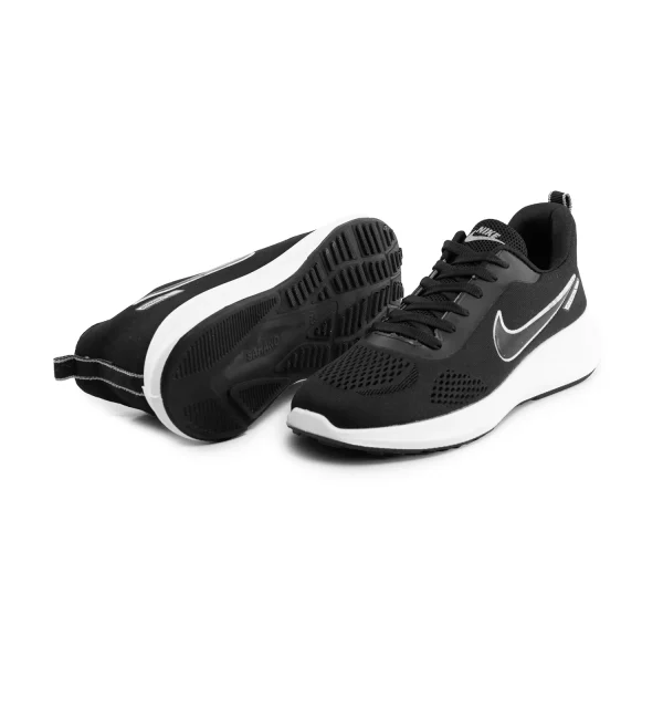 کفش اسپرت رانینگ Nike مردانه مشکی بندی
