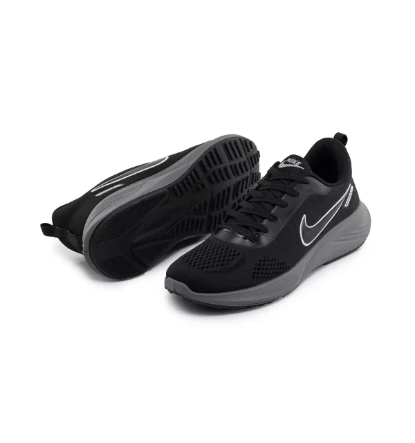 کفش اسپرت رانینگ Nike مردانه مشکی بندی