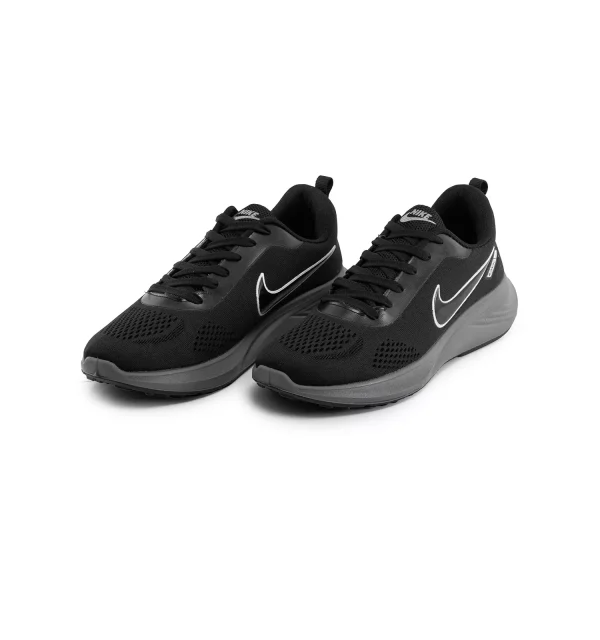 کفش اسپرت رانینگ Nike مردانه مشکی بندی